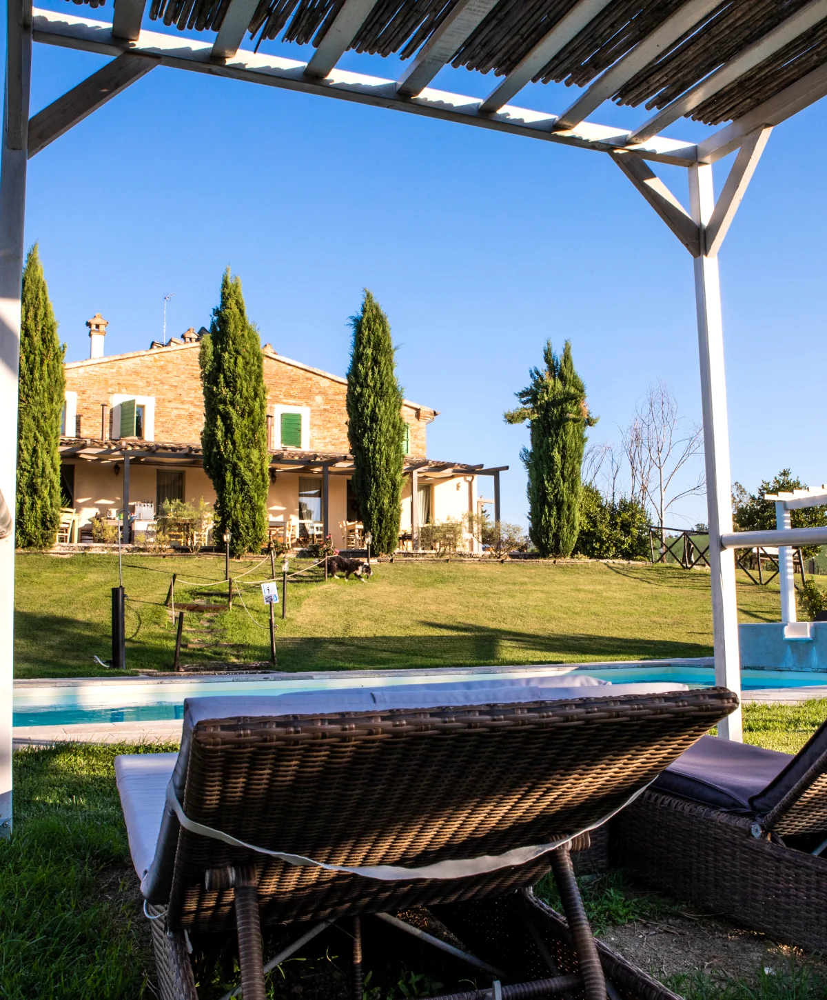 le maracla country house relax piscina marche